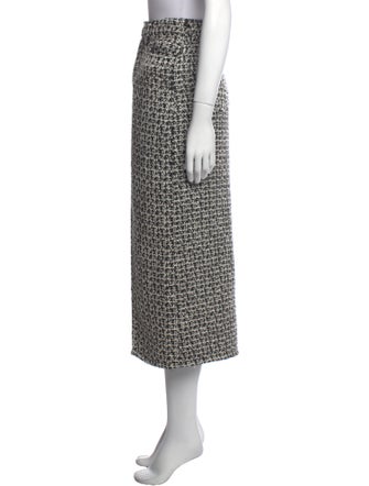 Alice + Olivia Printed Midi Length Skirt