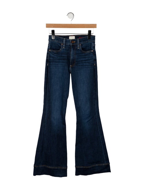 Alice + Olivia Mid-Rise Wide Leg Jeans