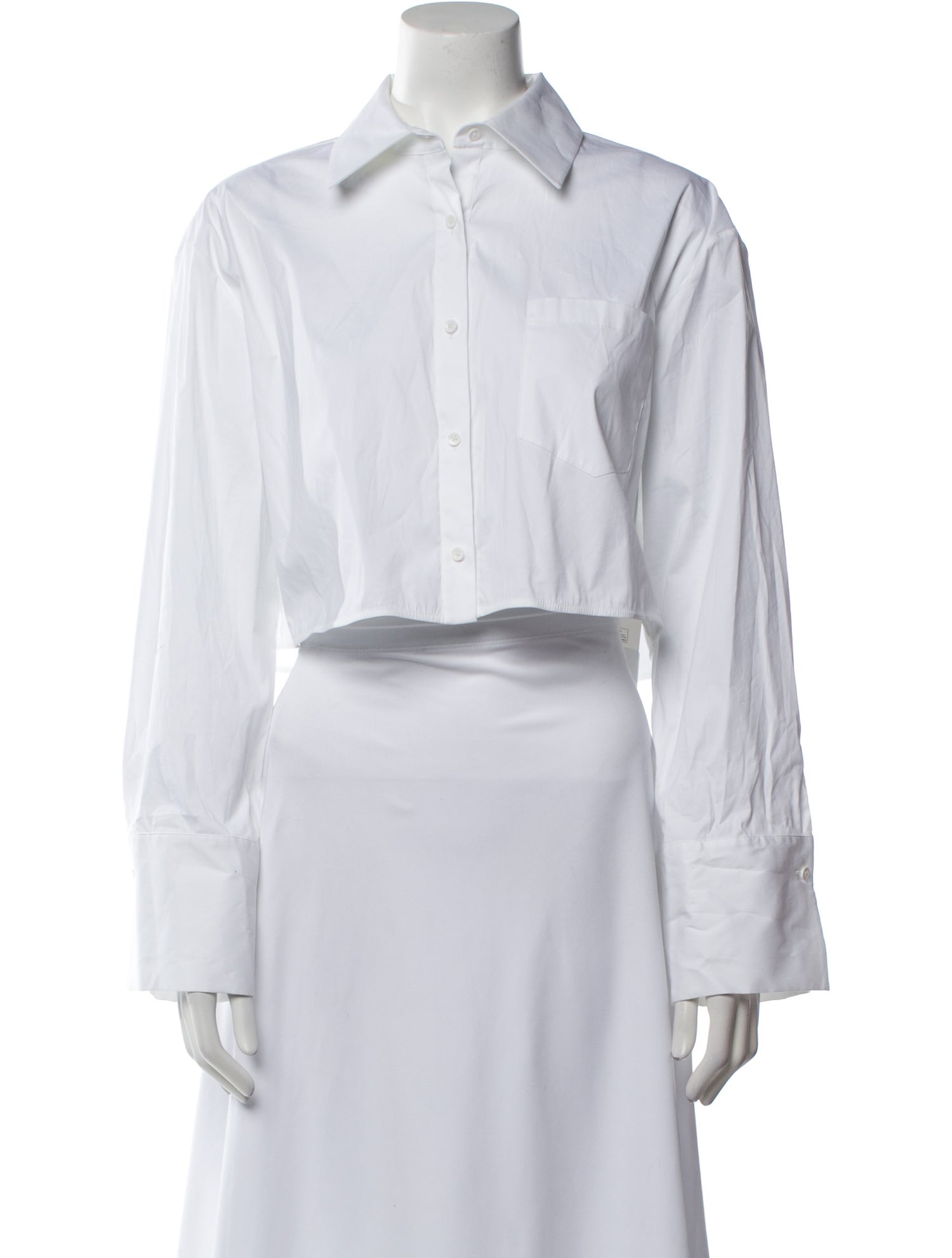 Alice + Olivia Long Sleeve Crop Top