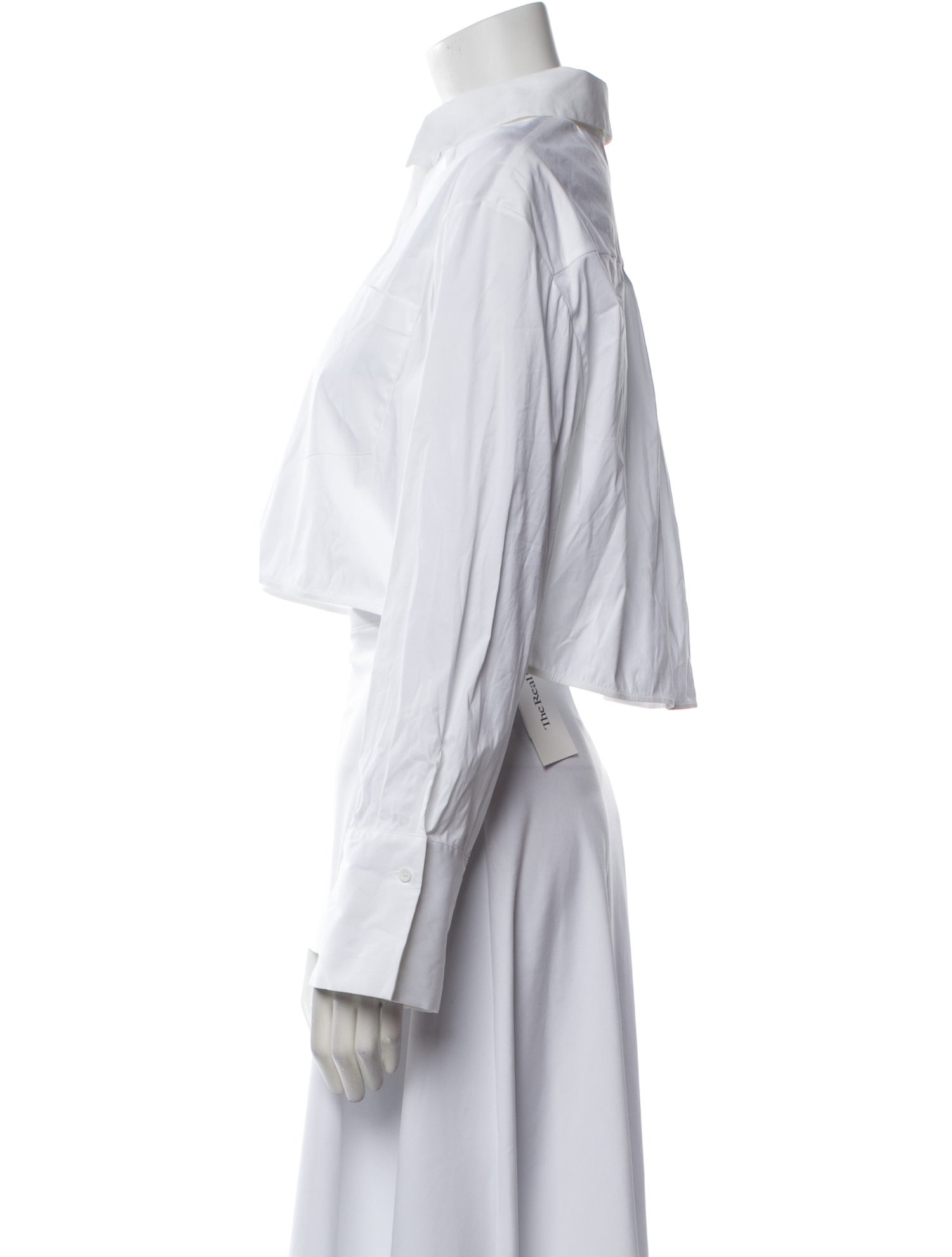 Alice + Olivia Long Sleeve Crop Top