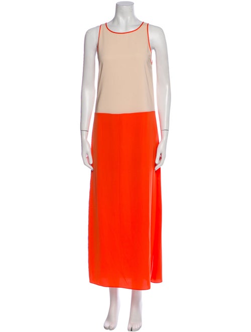Alice + Olivia Colorblock Pattern Long Dress