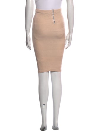 Alice + Olivia Wool Knee-Length Skirt