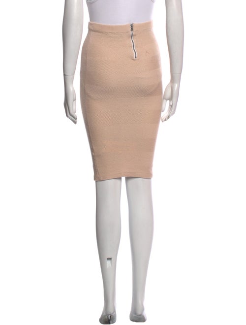 Alice + Olivia Wool Knee-Length Skirt