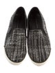 Alice + Olivia Tweed Printed Loafers