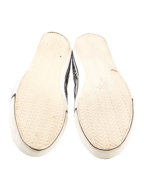 Alice + Olivia Tweed Printed Loafers