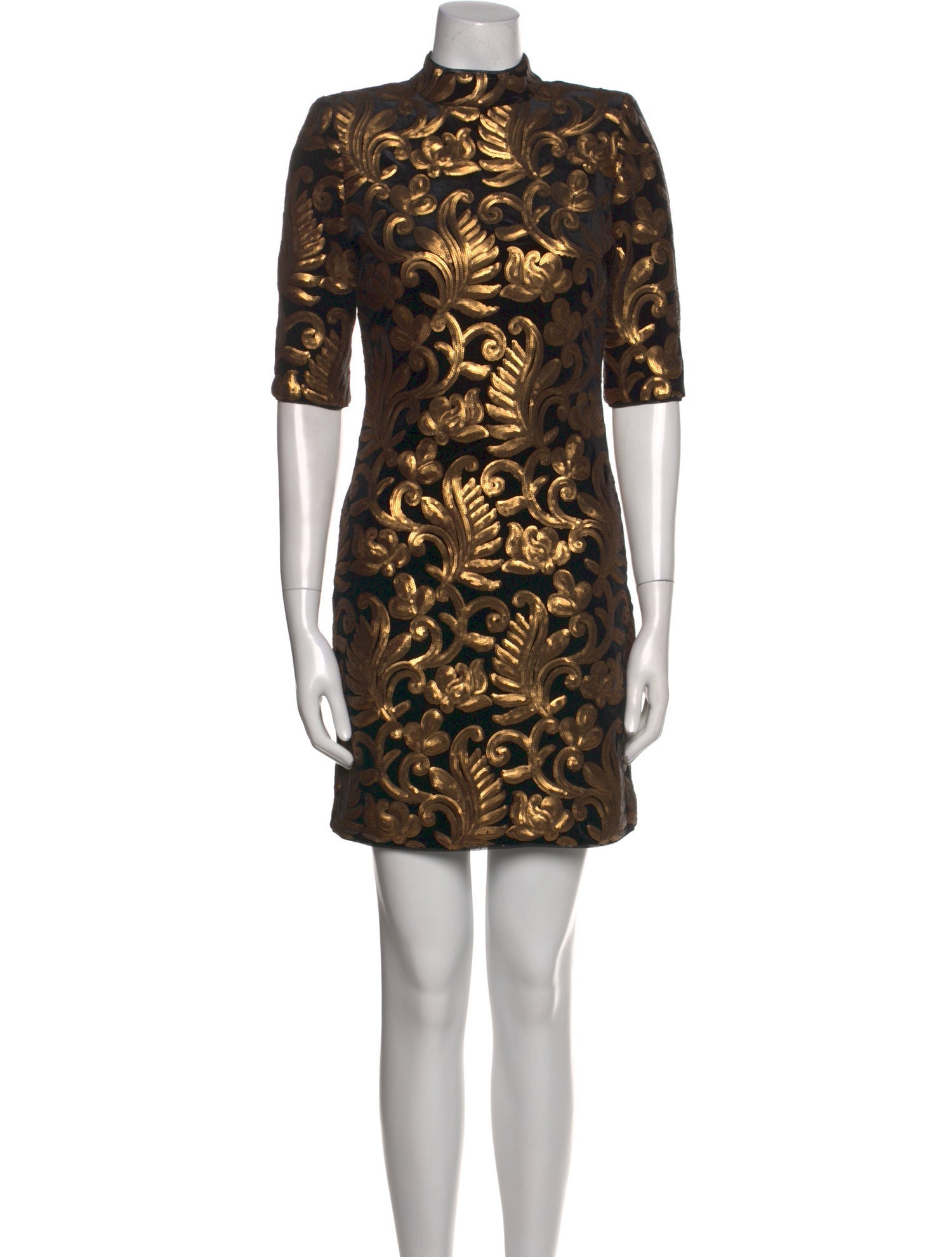 Alice + Olivia Printed Mini Dress w/ Tags