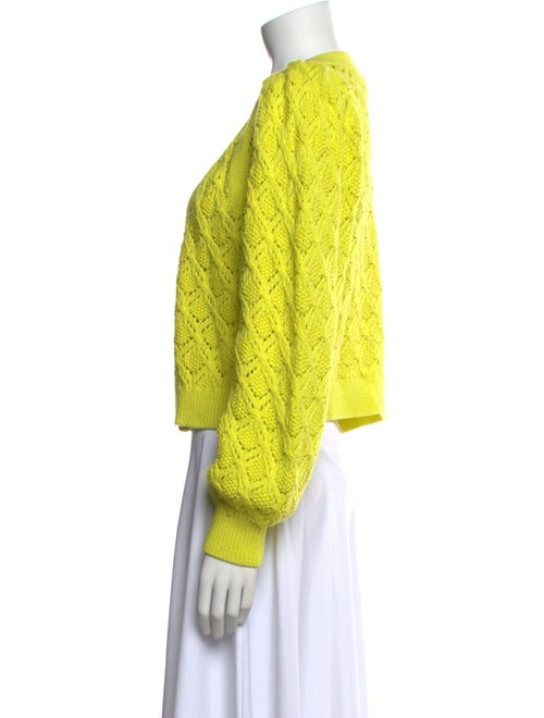 Alice + Olivia Silk V-Neck Sweater