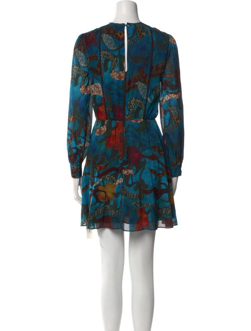 Alice + Olivia Silk Mini Dress