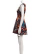 Alice + Olivia Floral Print Mini Dress