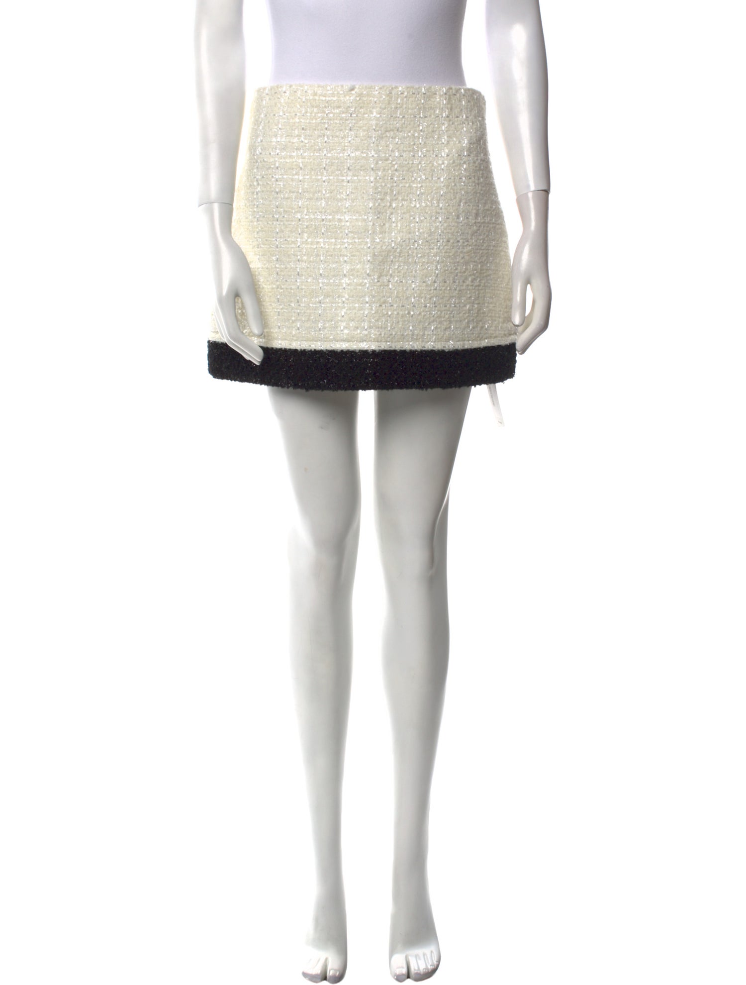 Alice + Olivia Colorblock Pattern Mini Skirt w/ Tags