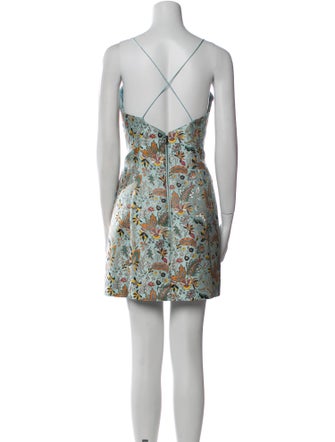 Alice + Olivia Printed Mini Dress