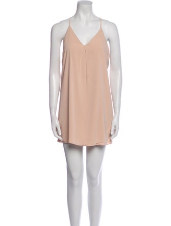 Alice + Olivia Silk Mini Dress
