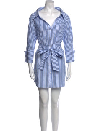 Alice + Olivia Striped Mini Dress