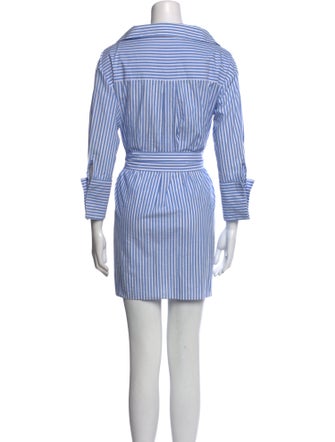 Alice + Olivia Striped Mini Dress