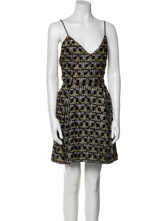 Alice + Olivia Printed Mini Dress