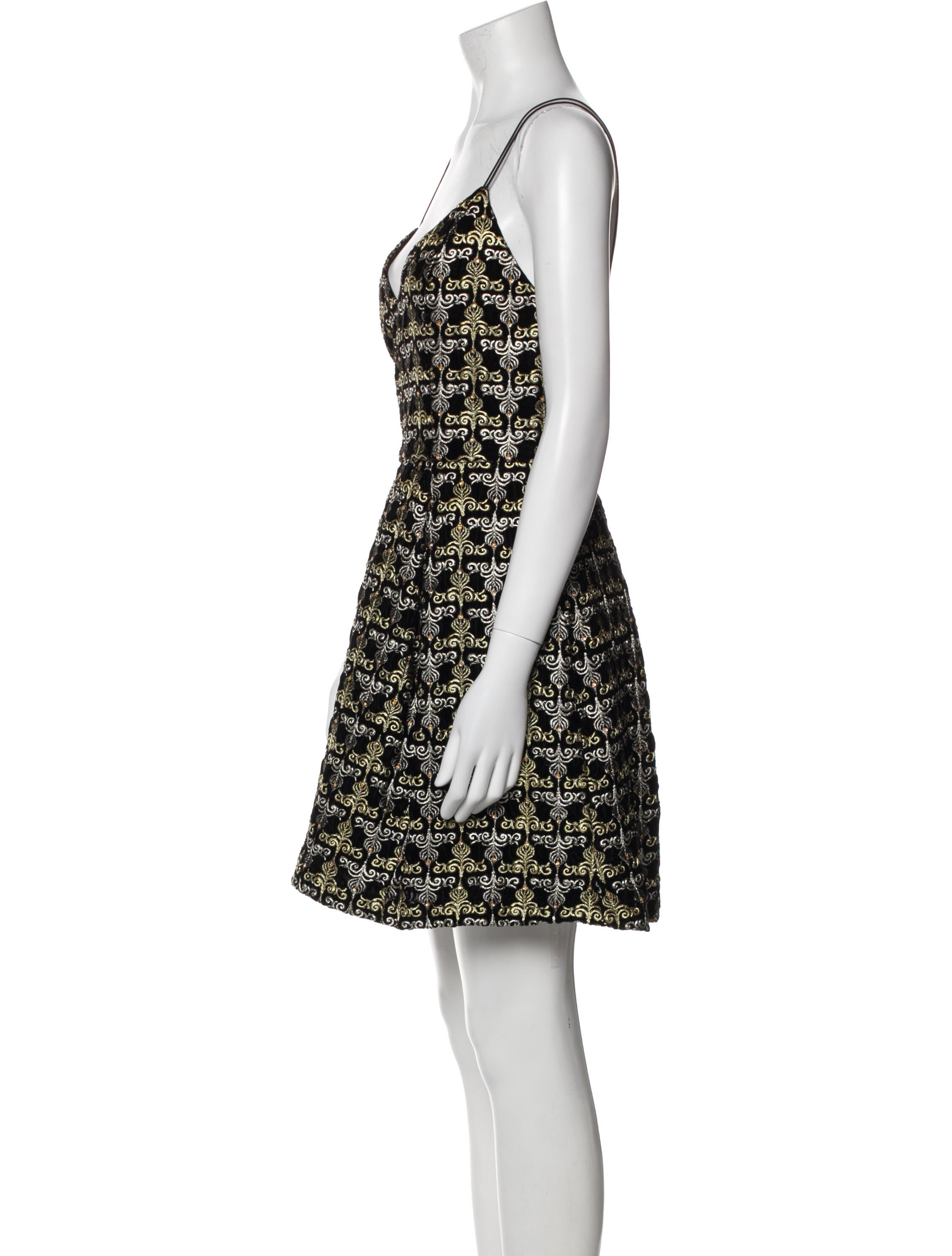 Alice + Olivia Printed Mini Dress