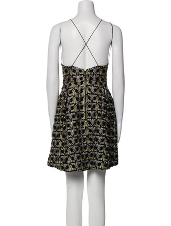 Alice + Olivia Printed Mini Dress