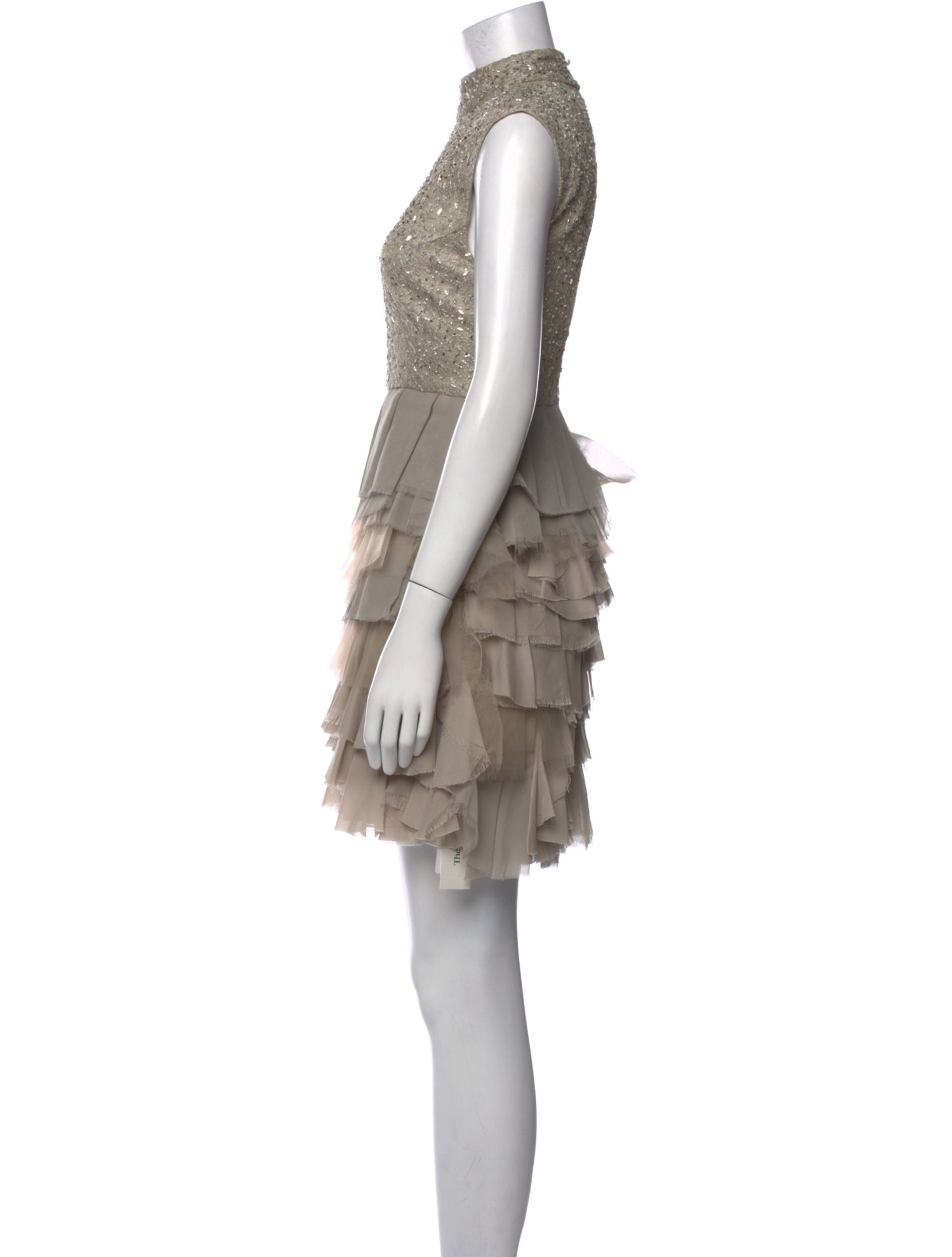 Alice + Olivia Silk Mini Dress