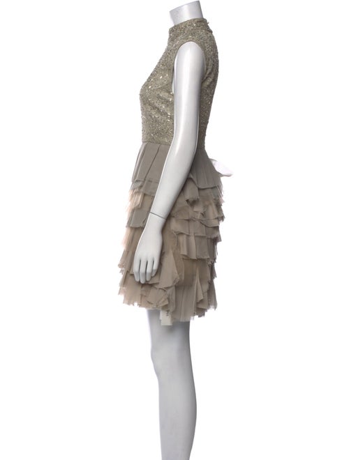 Alice + Olivia Silk Mini Dress