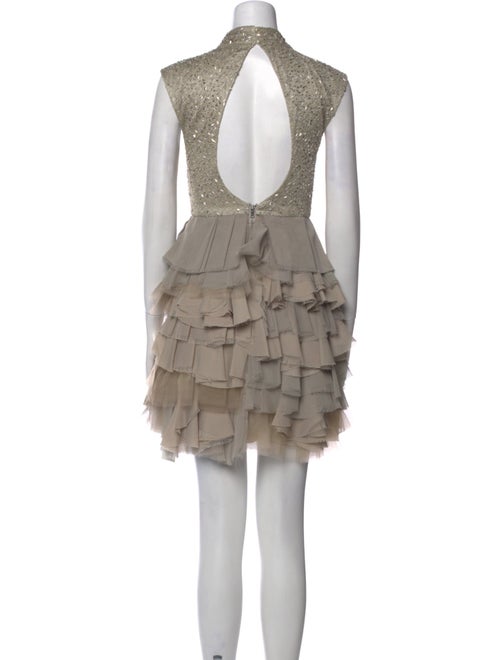 Alice + Olivia Silk Mini Dress