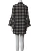 Alice + Olivia Plaid Print Mini Dress
