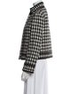 Alice + Olivia Plaid Print Evening Jacket