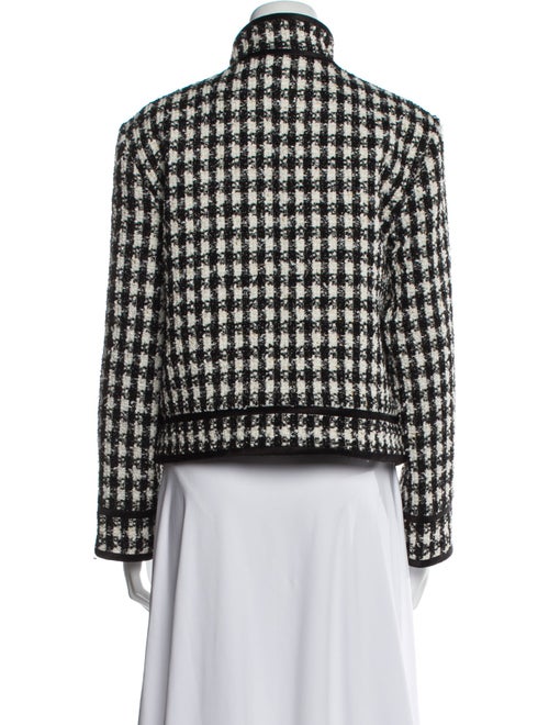 Alice + Olivia Plaid Print Evening Jacket