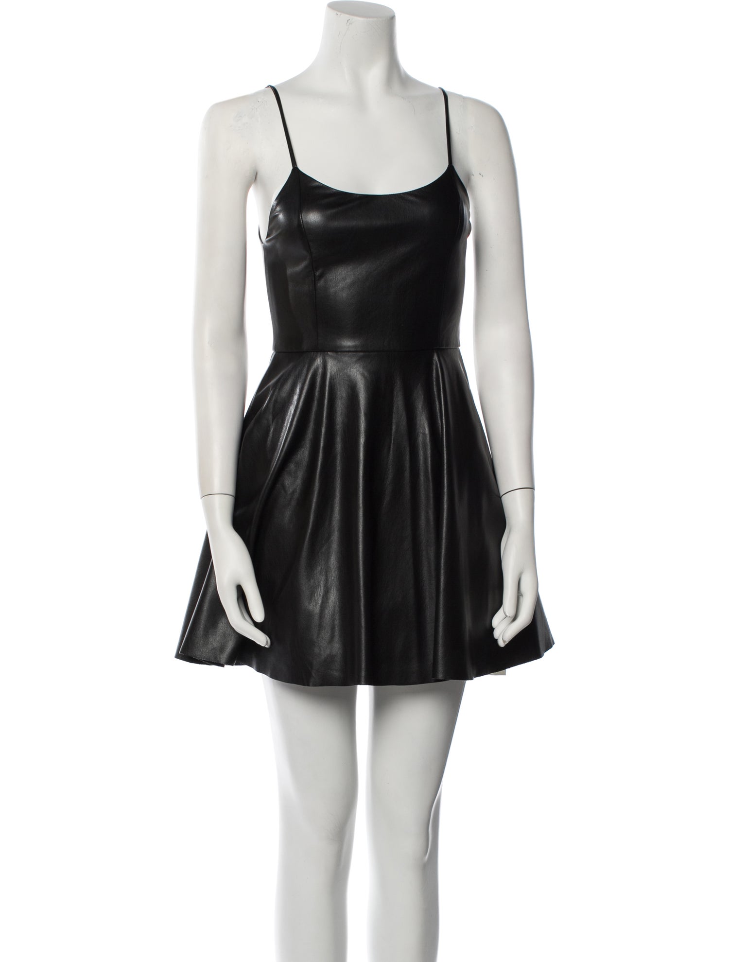 Alice + Olivia Scoop Neck Mini Dress