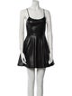 Alice + Olivia Scoop Neck Mini Dress