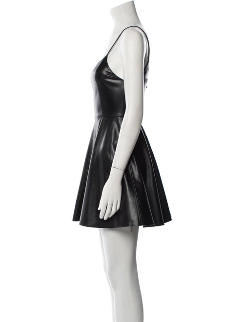 Alice + Olivia Scoop Neck Mini Dress