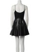 Alice + Olivia Scoop Neck Mini Dress