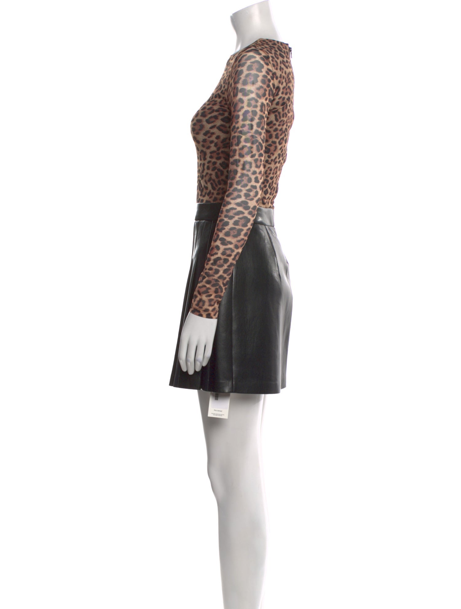 Alice + Olivia Animal Print Mini Dress w/ Tags