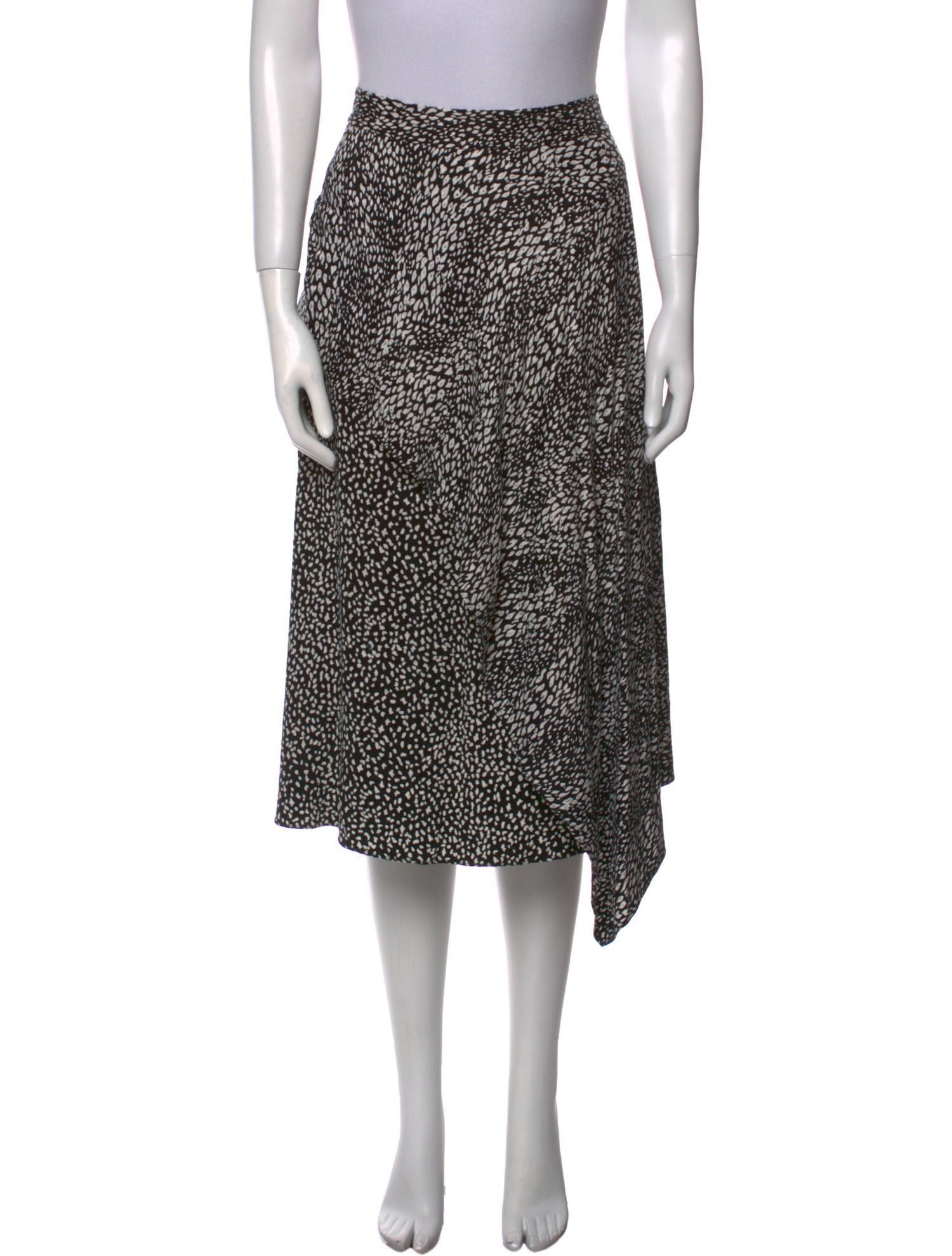 Alice + Olivia Printed Midi Length Skirt