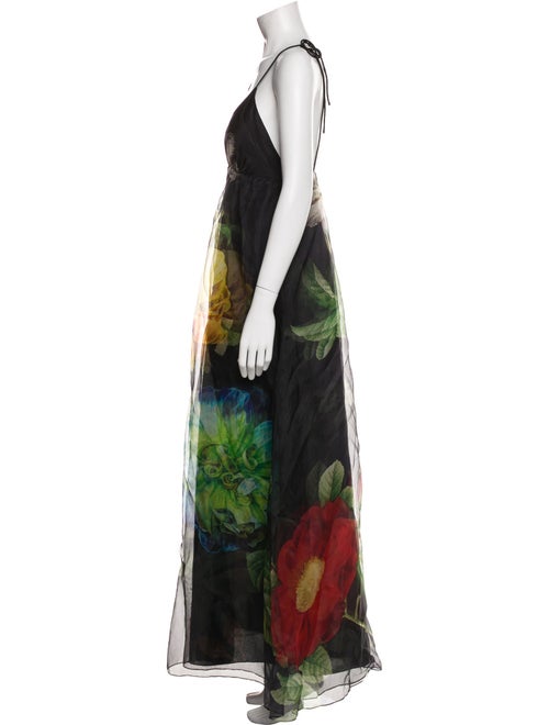 Alice + Olivia Silk Long Dress