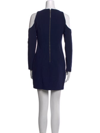 Alice + Olivia V-Neck Mini Dress