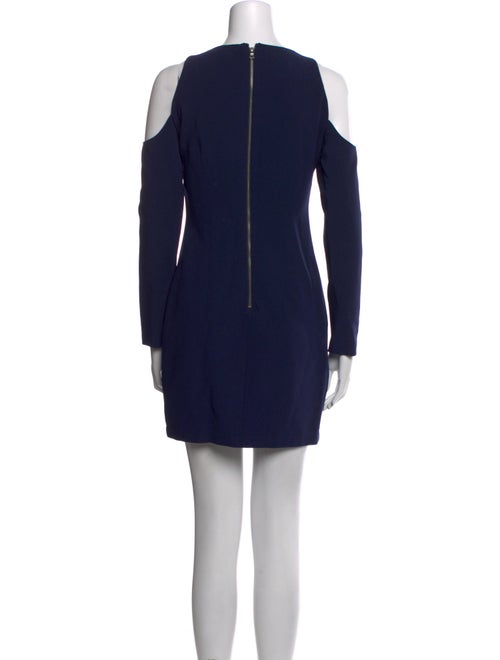 Alice + Olivia V-Neck Mini Dress