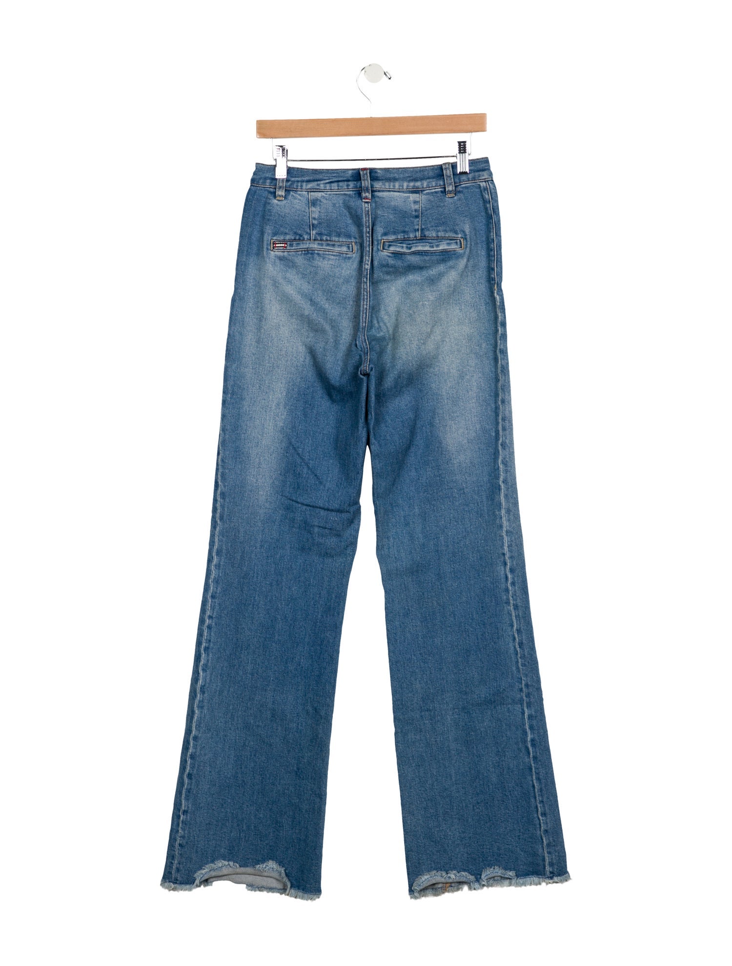 Alice + Olivia High-Rise Wide Leg Jeans