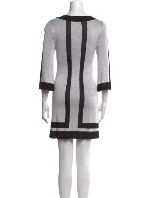 Alice + Olivia Printed Mini Dress