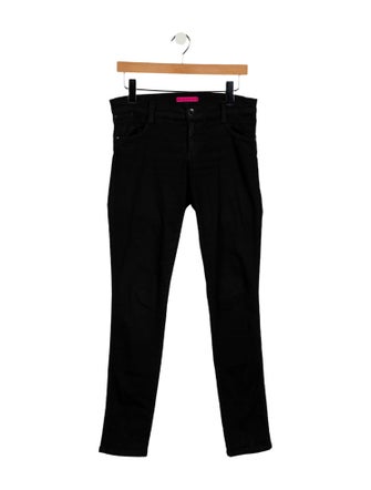 Alice + Olivia Low-Rise Skinny Leg Jeans