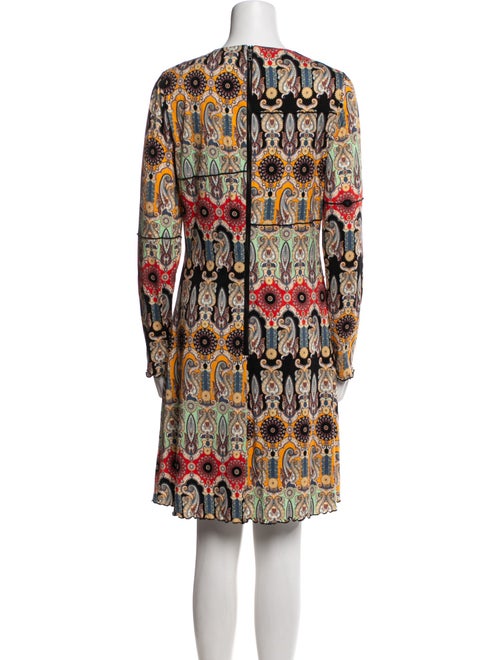 Alice + Olivia Paisley Print Knee-Length Dress