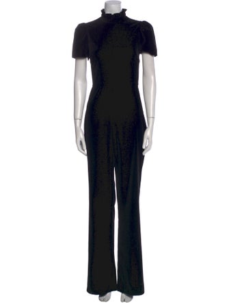 Alice + Olivia Crew Neck Jumpsuit