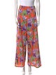 Alice + Olivia Floral Print Wide Leg Pants