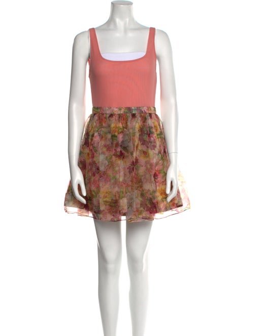 Alice + Olivia Silk Mini Dress