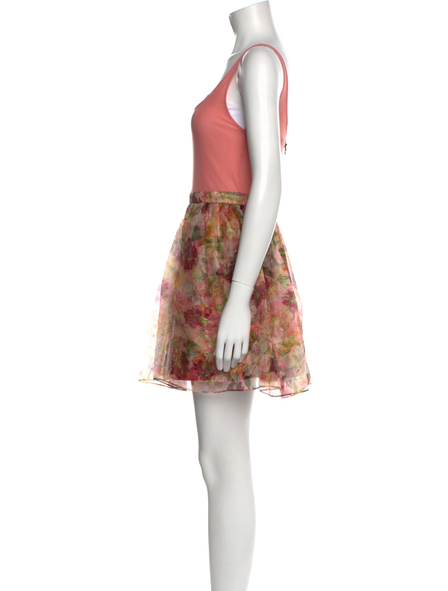 Alice + Olivia Silk Mini Dress