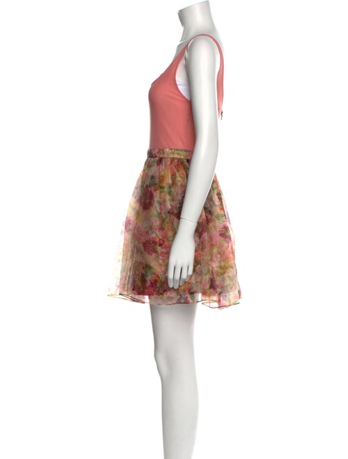 Alice + Olivia Silk Mini Dress