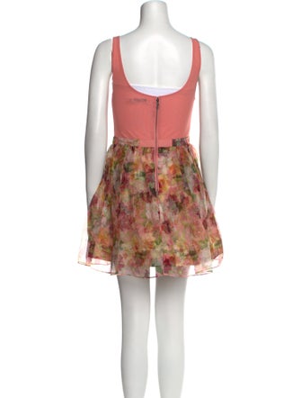 Alice + Olivia Silk Mini Dress