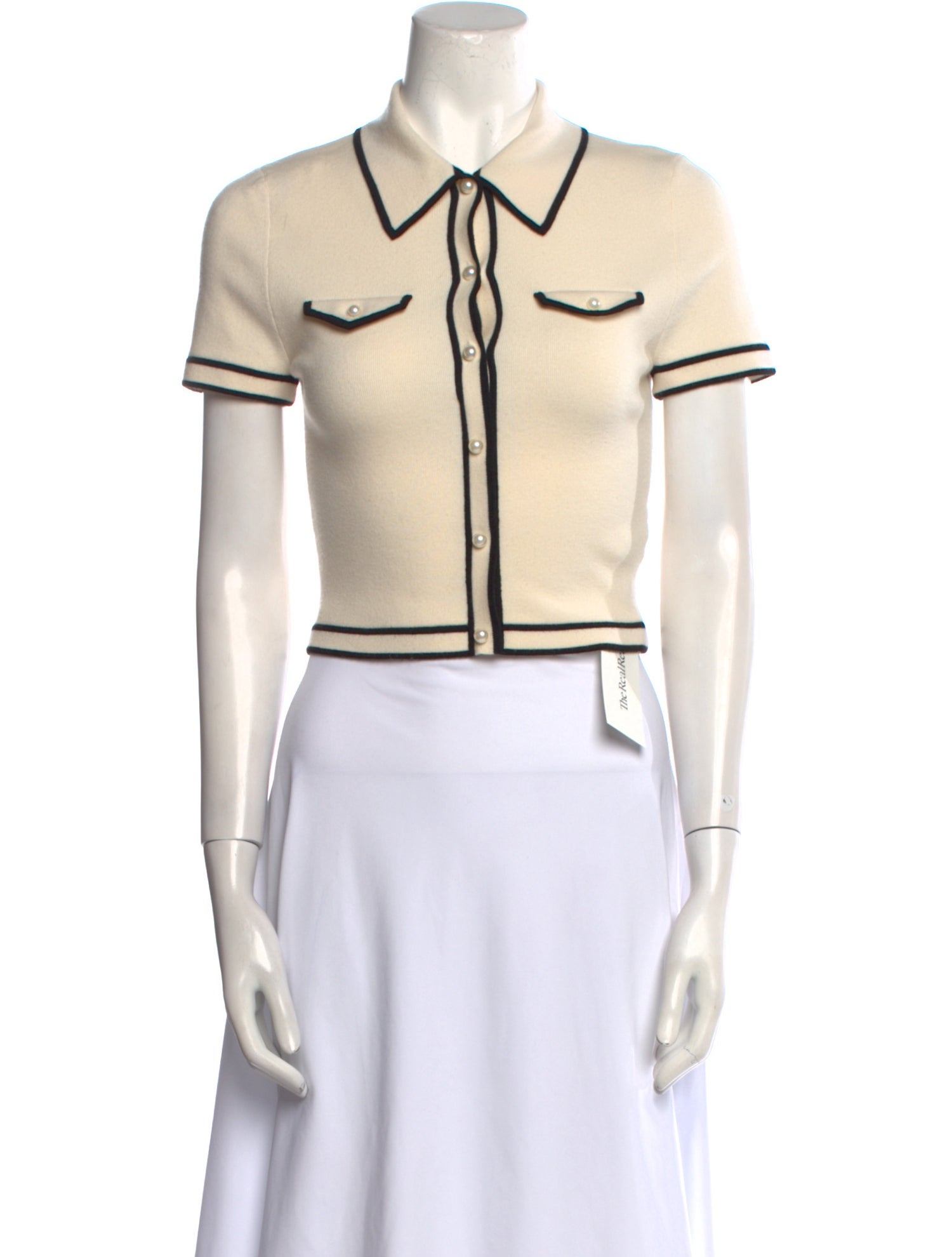 Alice + Olivia Wool Crew Neck Sweater