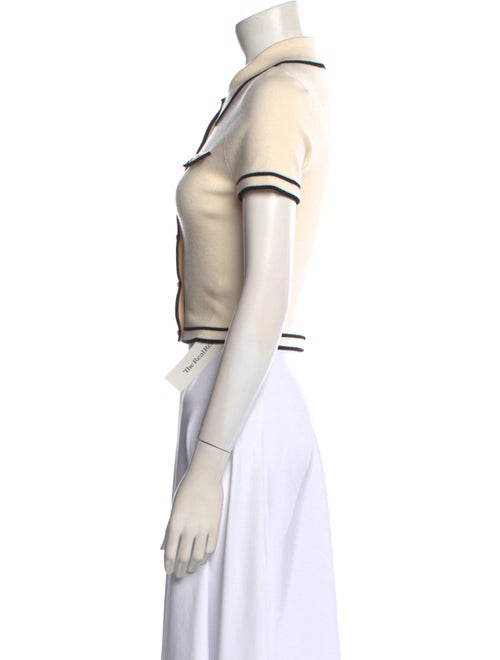 Alice + Olivia Wool Crew Neck Sweater