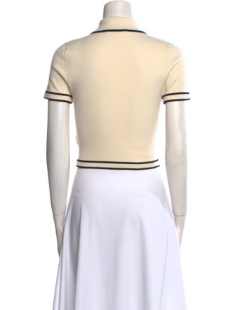 Alice + Olivia Wool Crew Neck Sweater