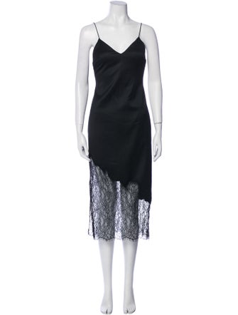 Alice + Olivia Wool Midi Length Dress